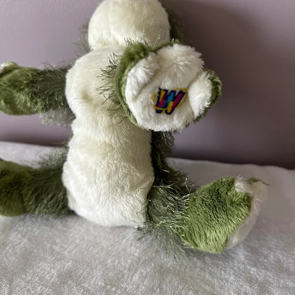 Baby Ganz Webkinz Shaggy Green Frog Plush 7" Stuffed Animal - No code - Picture 5 of 6